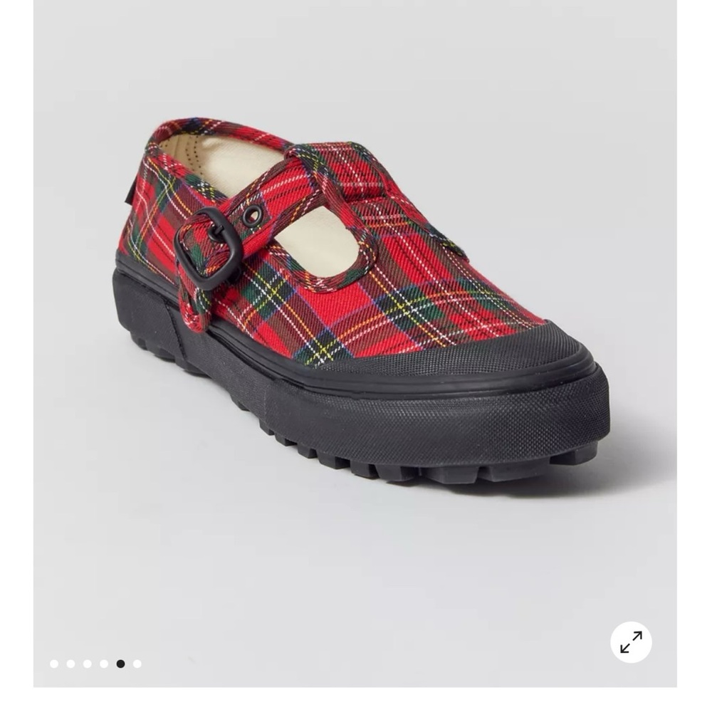 Vans Style 93 Plaid Mary Jane Sneaker